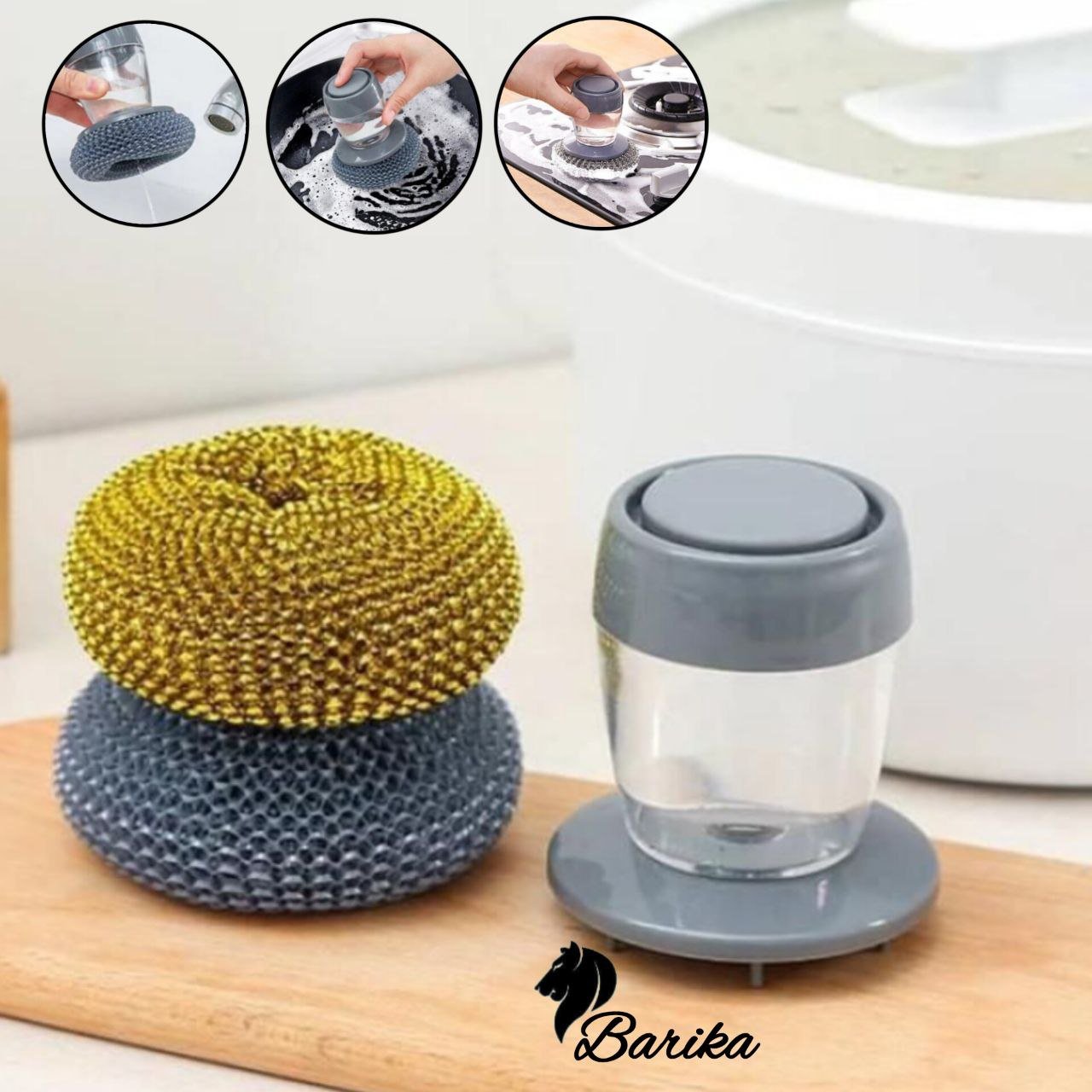 Kitchen Dish Pan Cleaner