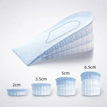 Height Increasing Half Pad Silicon Insoles 4 layer/6.5cm