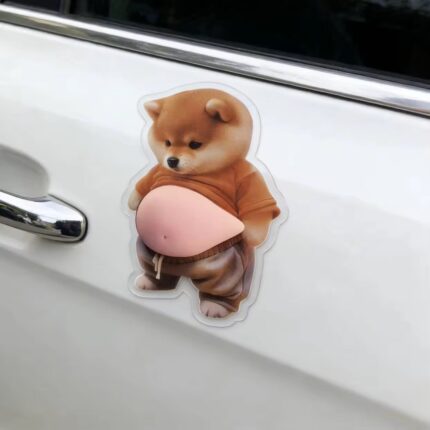 3D Cartoon Big Belly Stickers