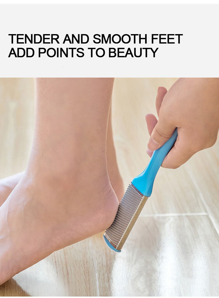 Foot file scrubber 