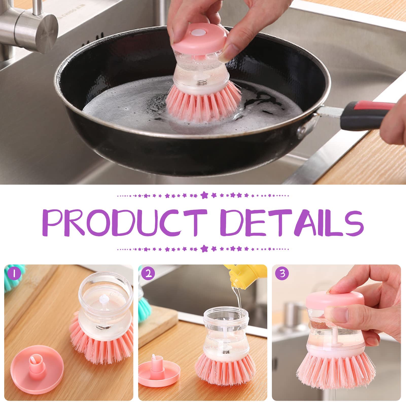 Dish washing brush