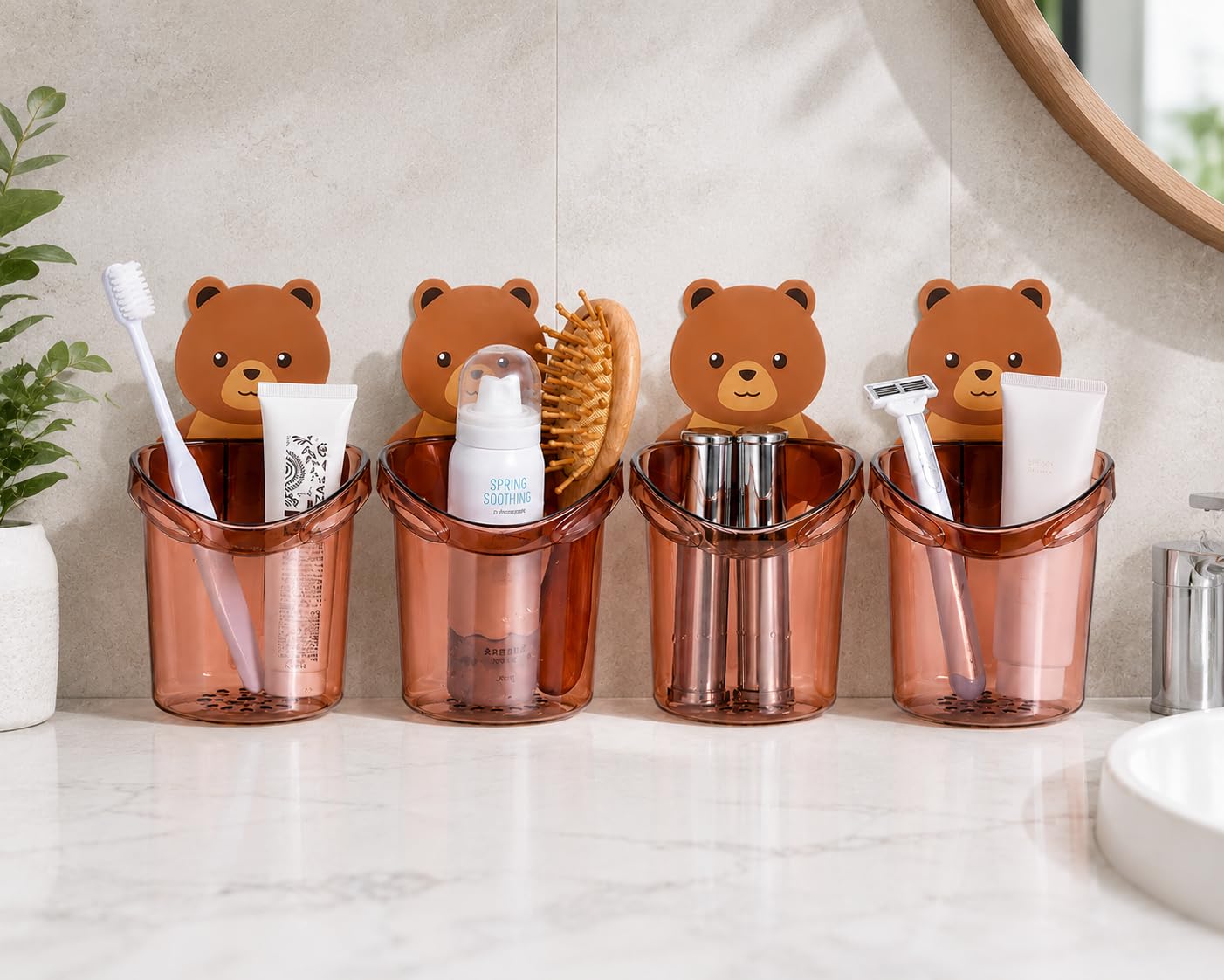 Bear Toothbrush Holders