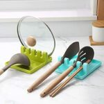 Spoon Holder and Pot Lid Stand - Kitchen Organizer